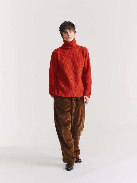 CASEY/CASEY PANNO JUMPER - WOOLY - TABASCO