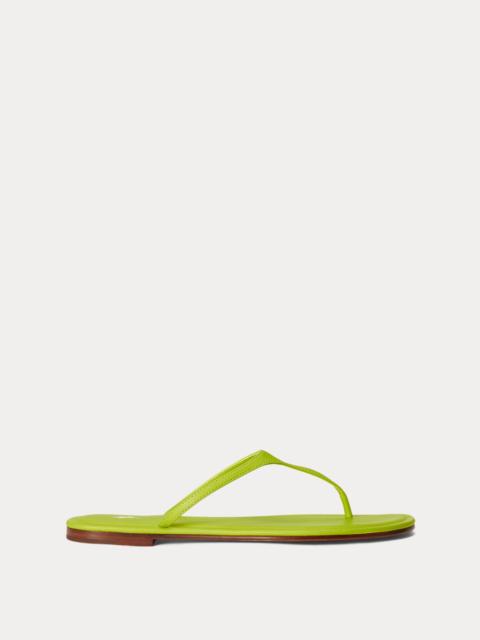 Polo Ralph Lauren Polo Play Leather Thong Sandal