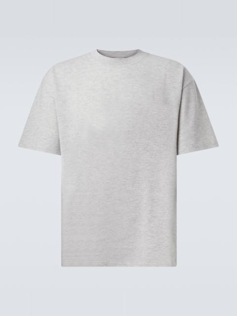 SAINT LAURENT Cassandre cotton-blend T-shirt