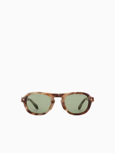 GIORGIO ARMANI MEN’S SQUARE SUNGLASSES