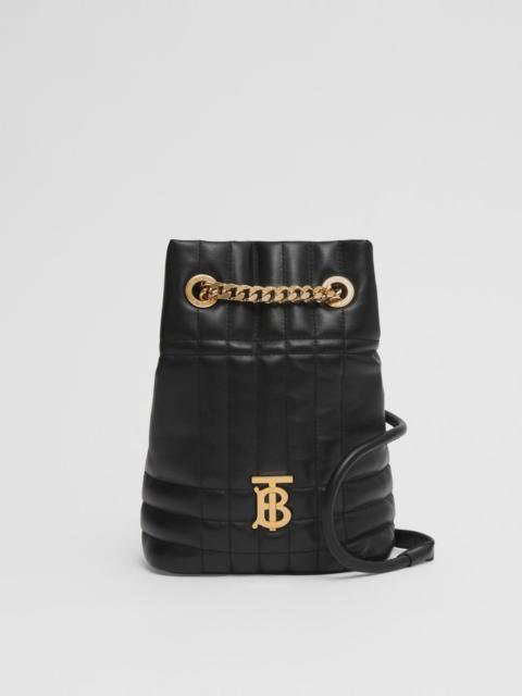 Burberry Mini Quilted Lambskin Lola Backpack