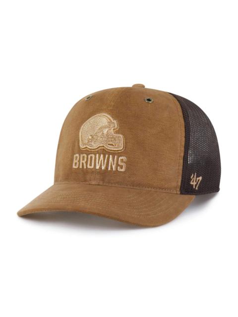 Carhartt Cleveland Browns '47 Dyed Trucker Relaxed Fit