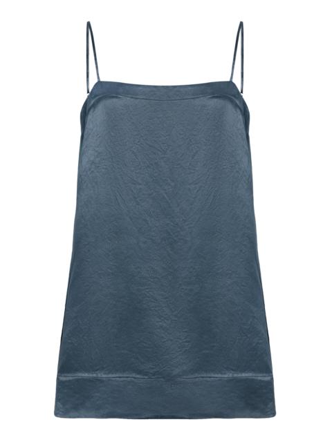 BONDI BORN® Kobe Satin Mini Slip Dress blue