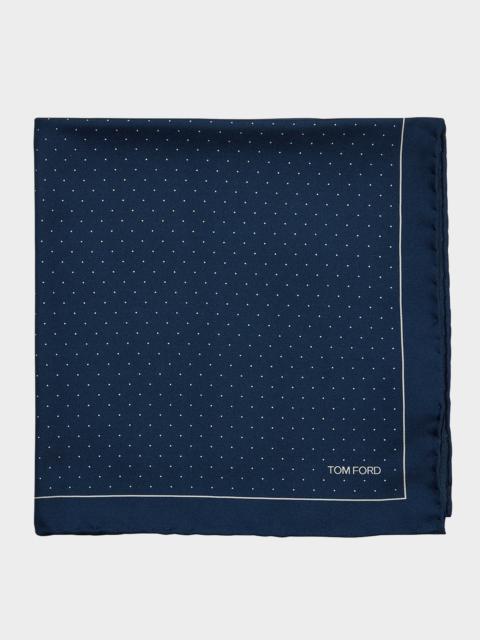 TOM FORD Men's Silk Pocket Square