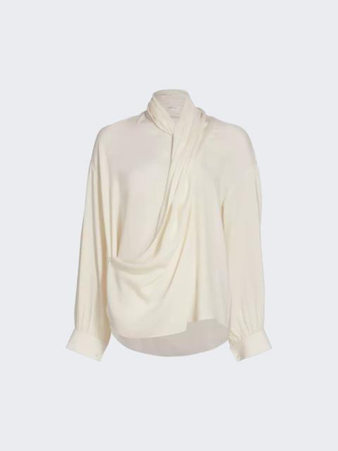 Darnelle Silk Shirt White