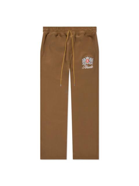 BRENTWOOD TRACK PANT - TAN
