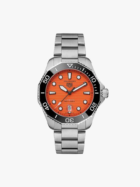 WBP201F.BA0632 Aquaracer Professional 300 Orange Diver stainless-steel automatic watch