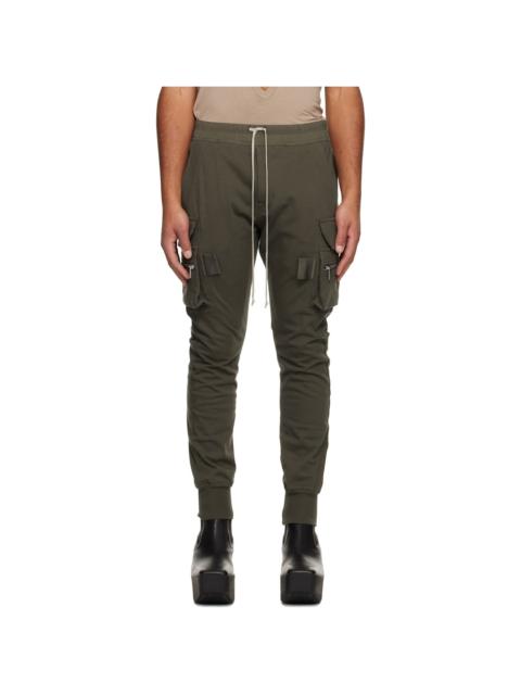 Rick Owens Khaki Concordians Mastodon Cargo Pants