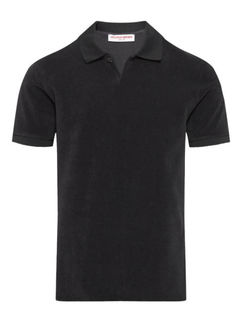 ORLEBAR BROWN towelling polo shirt
