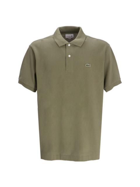 logo-embroidered polo shirt