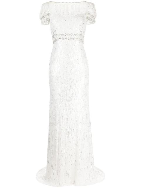 JENNY PACKHAM Kira sequin-embellished dress