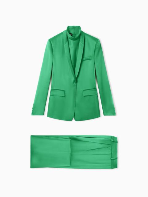 GIORGIO ARMANI THREE-PIECE SINGLE-BREASTED OLYMPIC CEREMONY SUIT