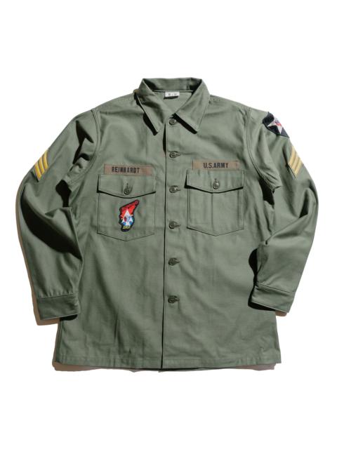 The Real McCoys MS25002 OG-107 Utility Shirt / Imjin Scouts Olive