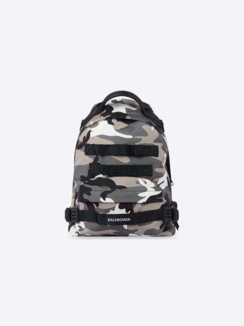 BALENCIAGA Men's Army Multicarry Small Backpack in Black