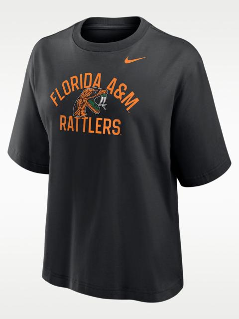 Nike Nike College (Florida A&M University) Women's Boxy T-Shirt