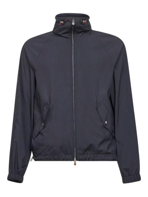 Brunello Cucinelli drawstring high-collar jacket