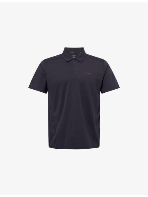 SALOMON Trackline Short-Sleeve Jersey Polo Shirt