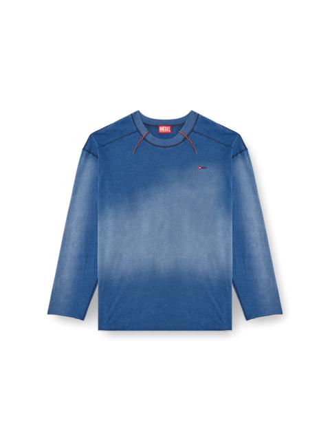 【DIESEL】T-Veljust-Ls-Hood Diesel T-VELJUST-LS-HOOD | REVERSIBLE