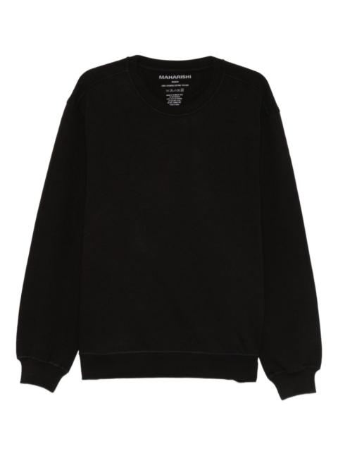 MAHARISHI crew neck sweatshirt
