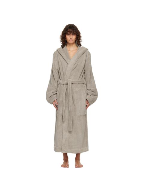 Rick Owens Off-White Temple Pentagram Bathrobe