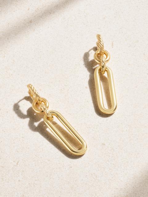 DAVID YURMAN Lexington Convertible 18-karat Gold Earrings