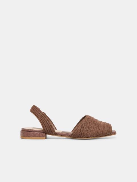 dolce vita MARZY SANDALS COCOA RAFFIA