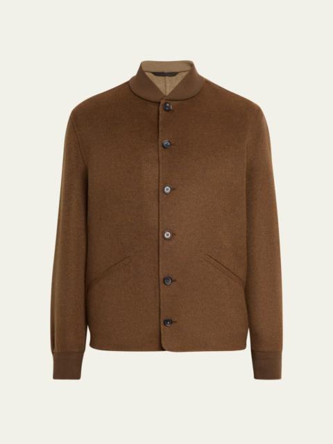 Loro Piana Men's Rik Water-Repellent Cashmere Blouson