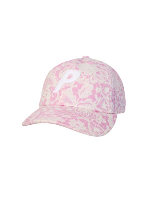 PALACE P 6-PANEL DENIM LACE PRINT PINK