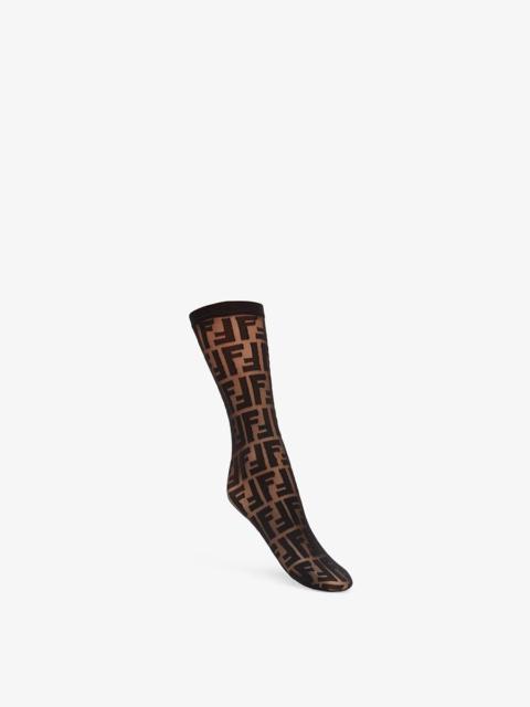 FENDI Multicolor nylon socks