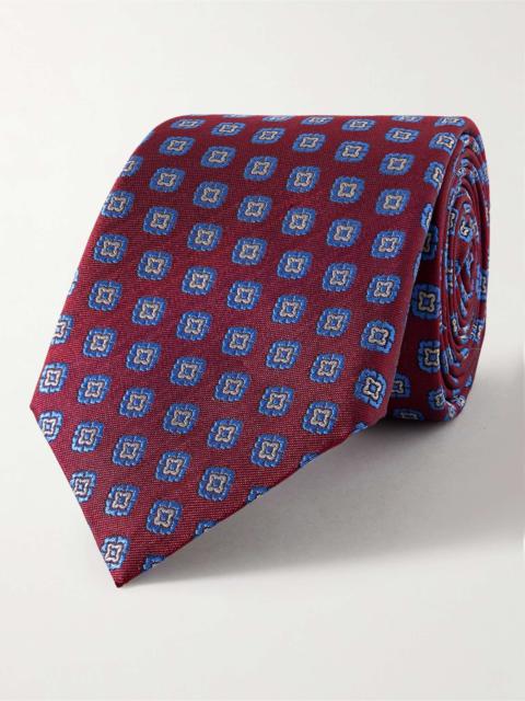 Canali 8cm Silk-Dobby Tie