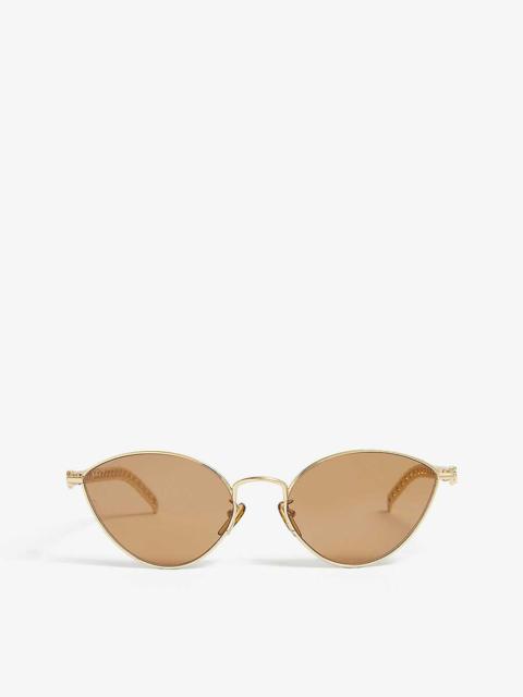 GG0977S metal cat-eye sunglasses