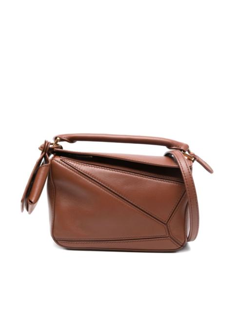 Puzzle Featherlight mini leather handbag