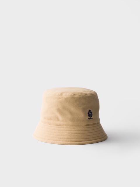 Prada Old piqué bucket hat
