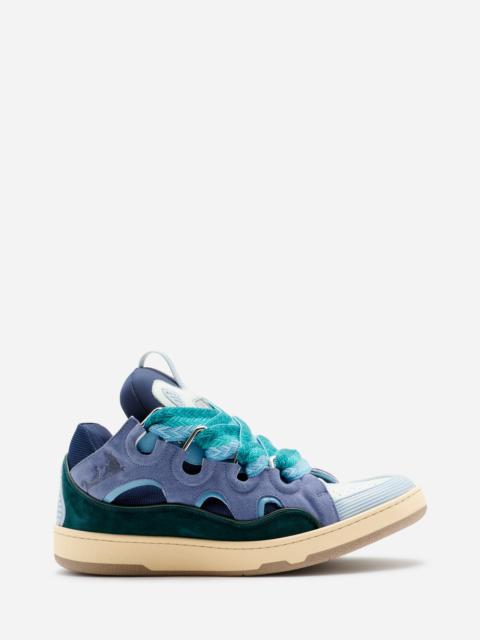 Lanvin LEATHER CURB SNEAKERS