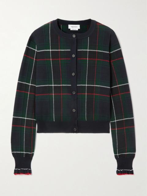 Alexander McQueen Checked wool cardigan Multi