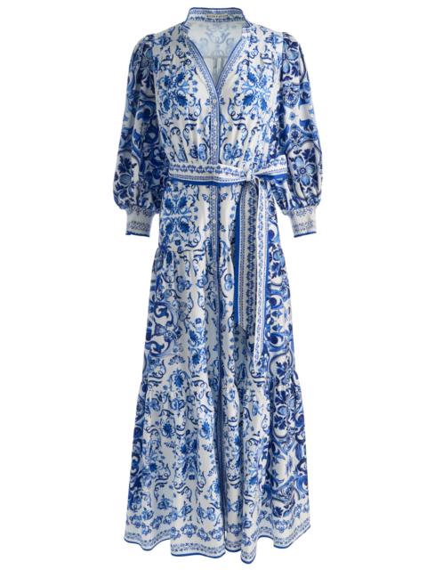 Alice + Olivia CORA MAXI SHIRT DRESS