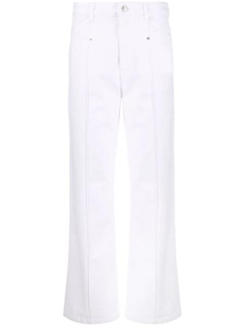 straight-leg trousers