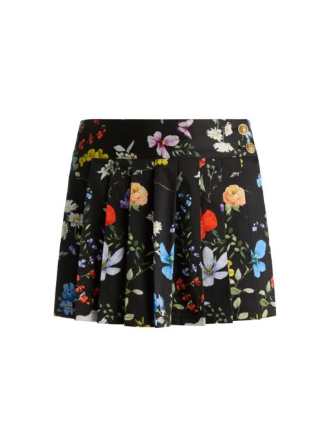 Alice + Olivia NOAH PLEATED MINI SKORT