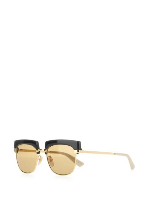 Gucci Men Gold Metal Sunglasses
