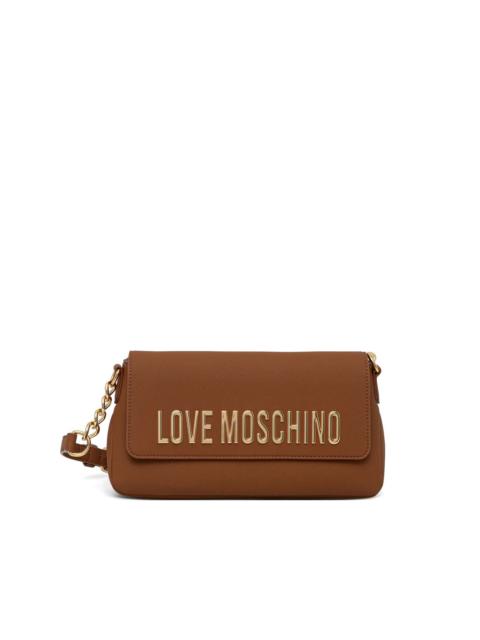 Moschino logo-letttering cross body bag