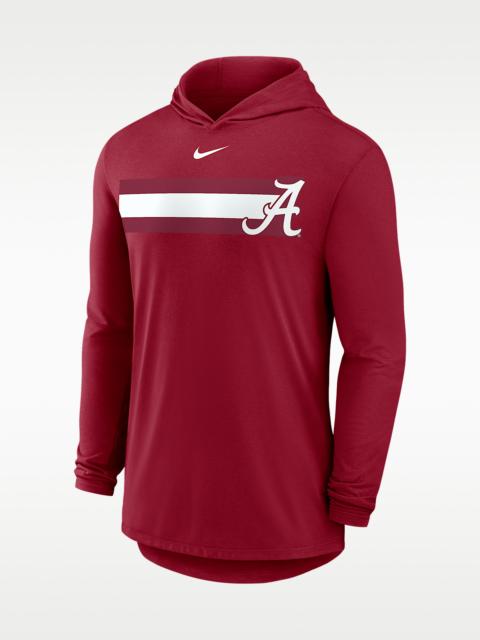 Nike Alabama Primetime Pattern Men's Nike Dri-FIT College Long-Sleeve Hooded T-Shirt