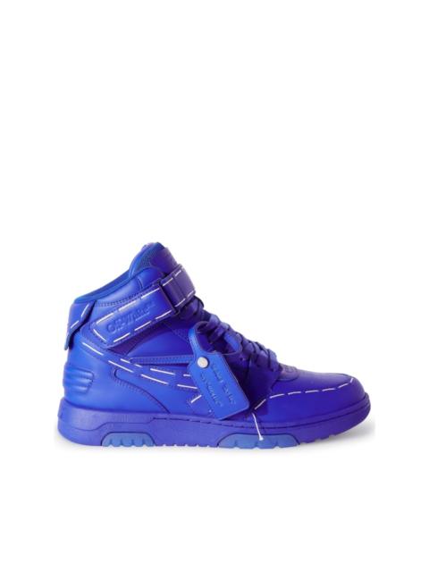 Off-White Ooo Sartorial Stitching mid-top sneakers
