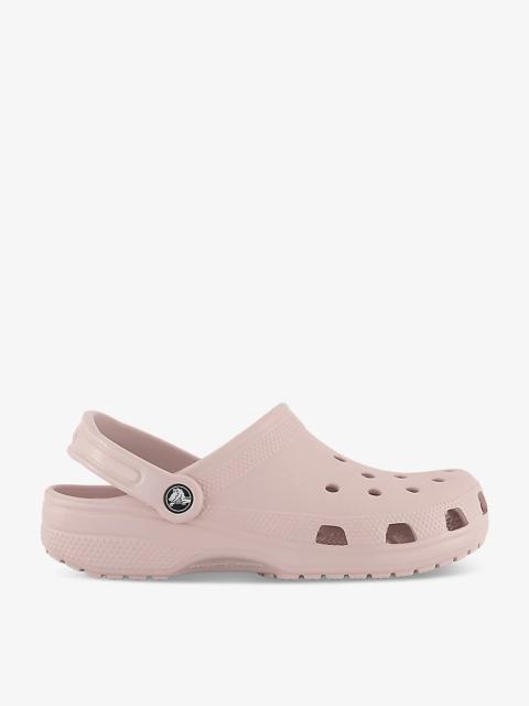 crocs Classic logo-embellished rubber clogs