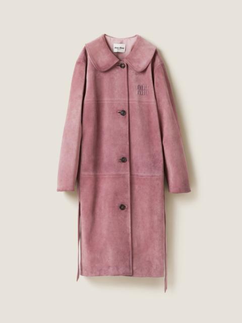 Miu Miu Suede coat