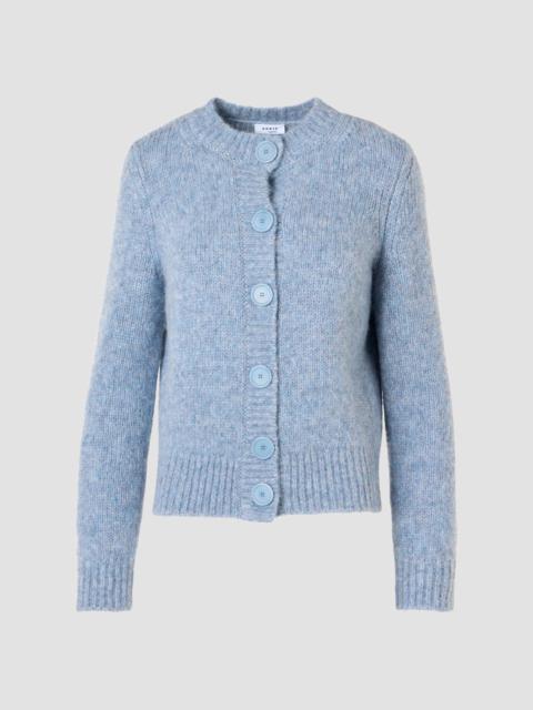 AKRIS Women's Fluffy Alpaca-Blend Cardigan - Light Blue