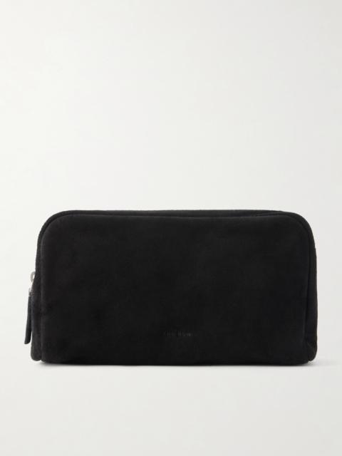 The Row Astra Suede Pouch
