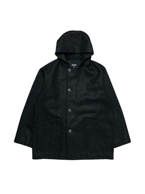 ARPENTEUR Kabig Wool Melton Charcoal