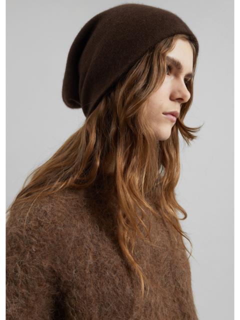 The Frankie Shop Inko Cashmere Beanie - Brown
