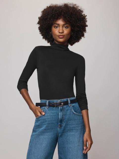 Splendid Bamboo Blend Long Sleeve Turtleneck