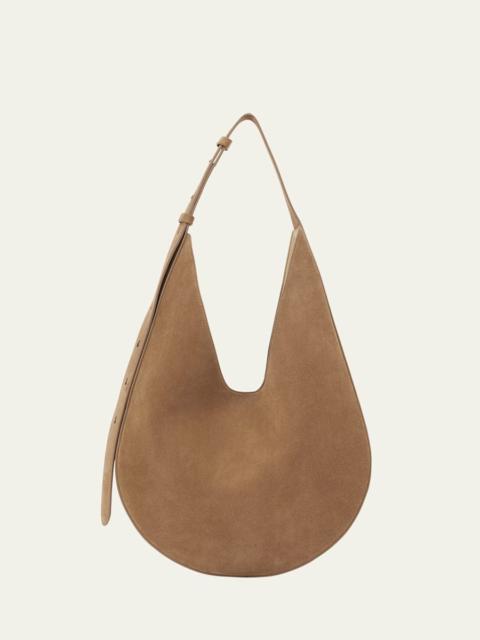 AESTHER EKME Calfskin Suede Hobo Bag